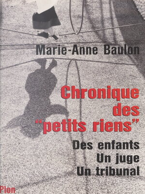 cover image of Chronique des petits riens